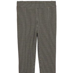 H&M+ Treggings Beige & Houndstooth